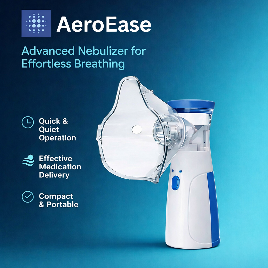 AeroEase- Premium Mesh Nebulizer